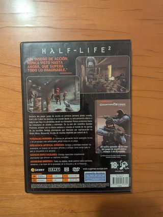 Pack Counter Strike 1 Antologia + Half-Life 2 PC