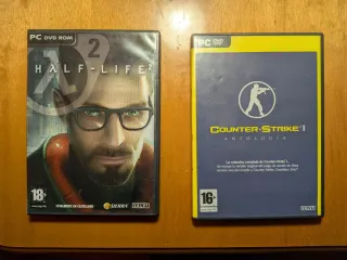 Pack Counter Strike 1 Antologia + Half-Life 2 PC
