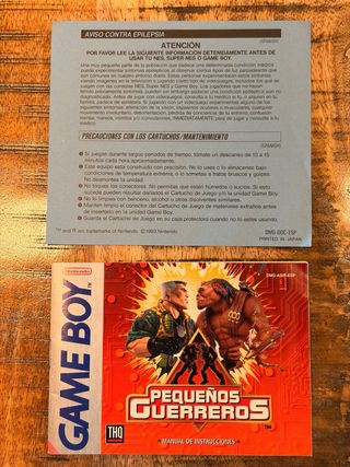 Pequeños Guerreros Game Boy
