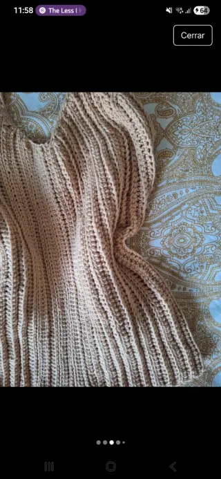 Top vintage crochet 90s 2000s