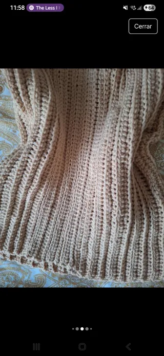 Top vintage crochet 90s 2000s