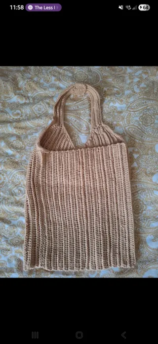 Top vintage crochet 90s 2000s