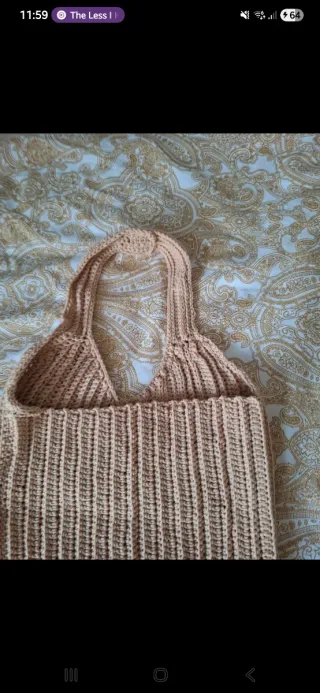 Top vintage crochet 90s 2000s