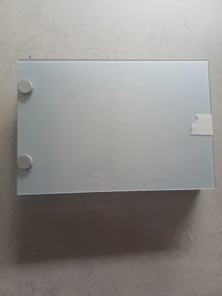 Tapa contador luz 100x30cm de color gris