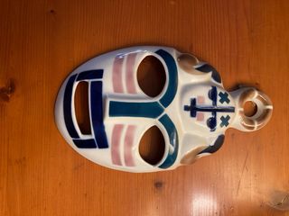 5 Máscaras Sargadelos Antiguas con sello original