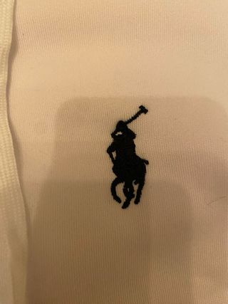 Felpa Polo Ralph Lauren bianca con cartellino