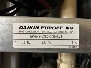 Aerotermia Daikin 12 kW R-410A