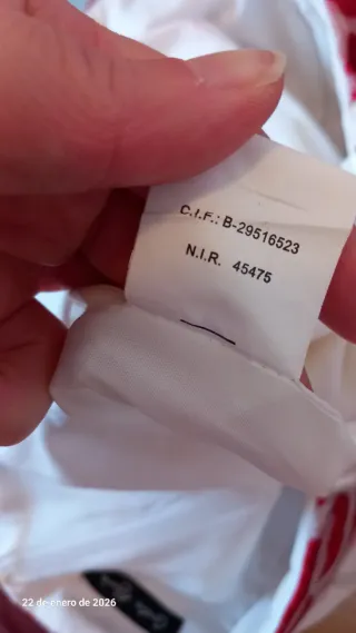 Vestido de fiesta blanco y rojo