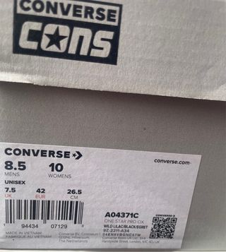 Converse One Star Pro Ox Morado