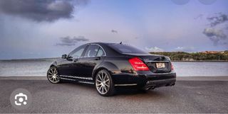 Paragolpes trasero y taloneras AMG Clase S W221