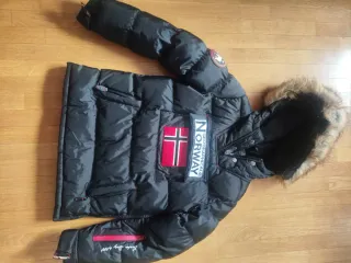 Chaqueta Norway Geographical Negra 12 años