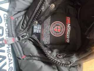Chaqueta Norway Geographical Negra 12 años