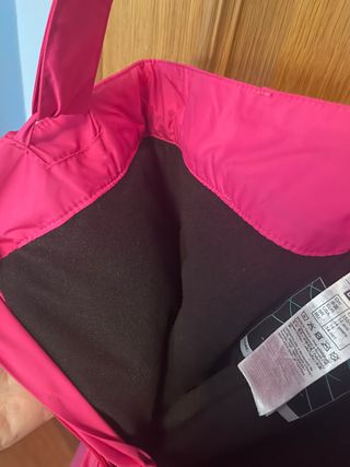 Pantalón de esquí rosa niña