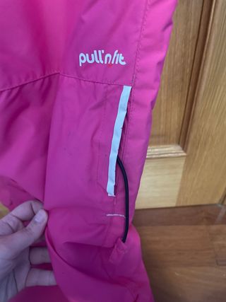 Pantalón de esquí rosa niña