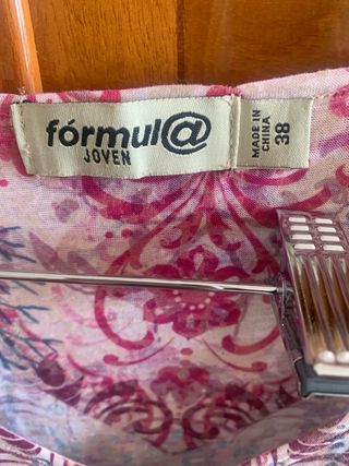 Formula Joven Blusa Talla S