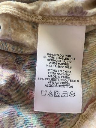 Formula Joven Blusa Talla S