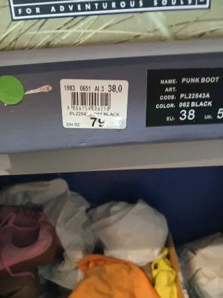 Botas altas mujer Jeep negras talla 38. Y mas tall