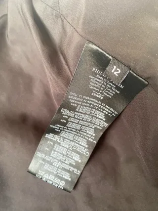 Giacca Philipp Plein nera con cappuccio