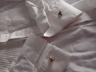 Camisa Flamenco Niñ@ Blanca. Talla 30