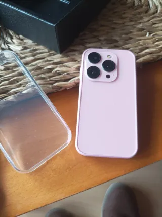 Mini móvil rosa