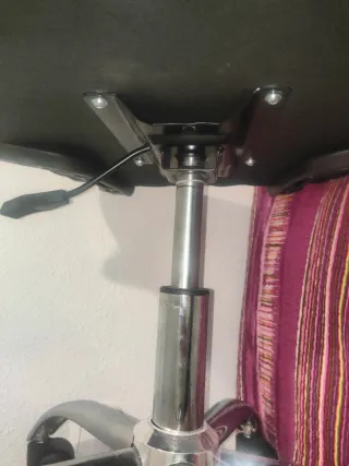 Silla de oficina/gaming ergonómica negra