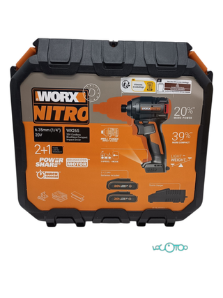 Atornillador de Impacto Worx WX265 PRECINTADO!!!
