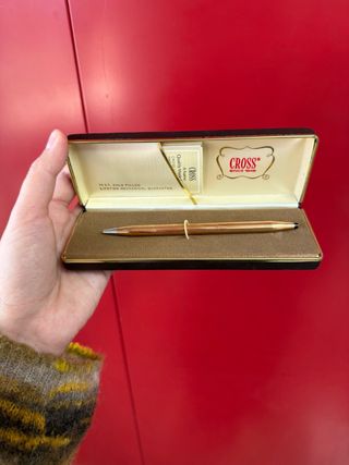 Bolígrafo Cross 14K Gold Filled