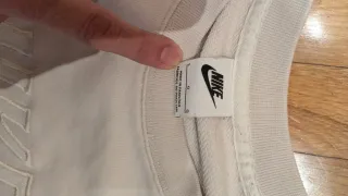 Sudadera Nike Big Logo Blanca