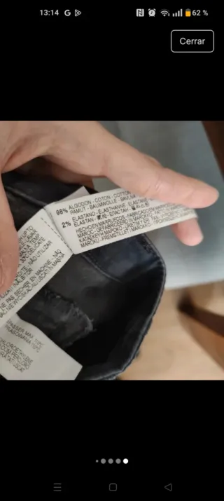 Pantalón camuflaje Zara