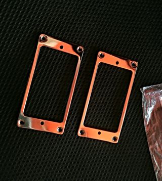2 Marcos para guitarra pastillas Humbucker metal