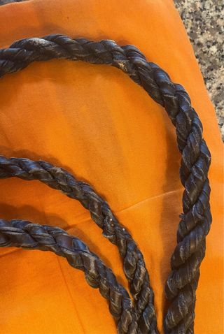 Frusta in vero cuoio stile Indiana Jones