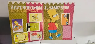 Álbum vintage Los Simpsons: Colección Cromos