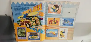 Álbum vintage Los Simpsons: Colección Cromos