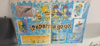 Álbum vintage Los Simpsons: Colección Cromos