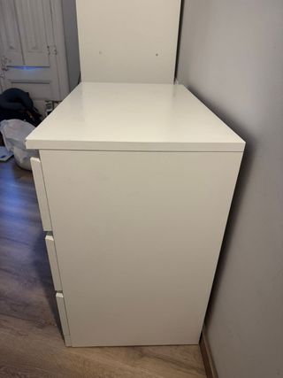 Comoda de 3 cajones MALM ikea