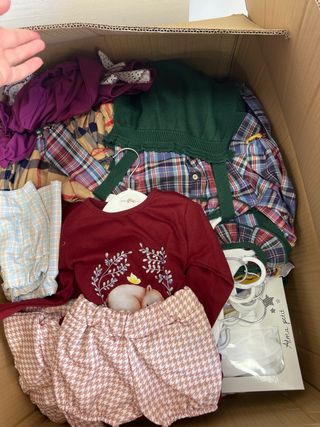 Lote Ropa Bebé y niño de la talla 6eses a 12 años