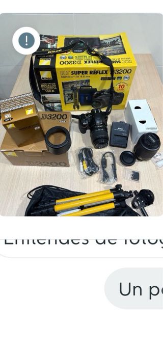 Kit Nikon D3200 Reflex