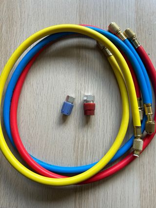 Manómetro A/A 3 mangueras