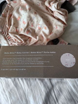 Mochila portabebés Boba Bliss floral