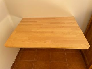 Mesa plegable pared abedul NORBO Ikea