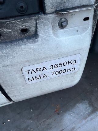 Iveco Daily 70c18 Cajón abierto - 2011 - Tacógrafo