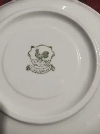 Set 6 Tazze da Tè Richard Ginori con Piattino