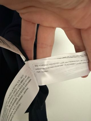 Blusa azul marino Adolfo Dominguez