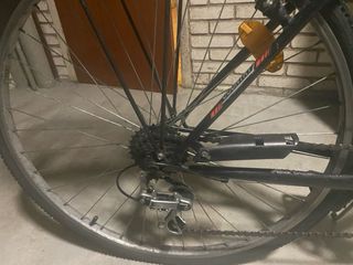 Bicicleta Paseo 28 Negra con cambios