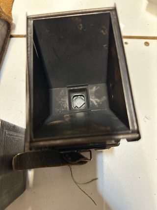 Cámara Zeiss Antigua con Estuche Marrón