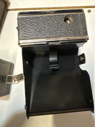 Cámara Zeiss Antigua con Estuche Marrón