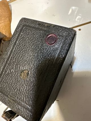 Cámara Zeiss Antigua con Estuche Marrón