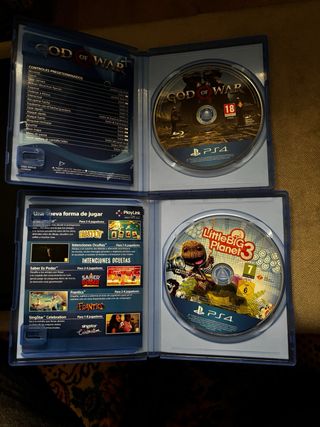 Consola PS4 Slim Negra + 2 Juegos