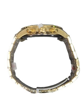 Reloj Lanscotte Dorado Cronógrafo Azul