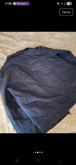 Cazadora Springfield Talla L Azul Marino